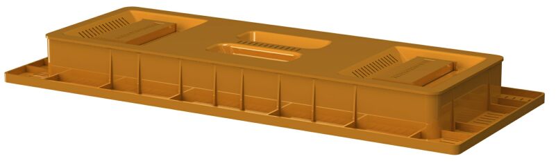 Apimaye 10F Inner Cover Top Feeder (Half Size)