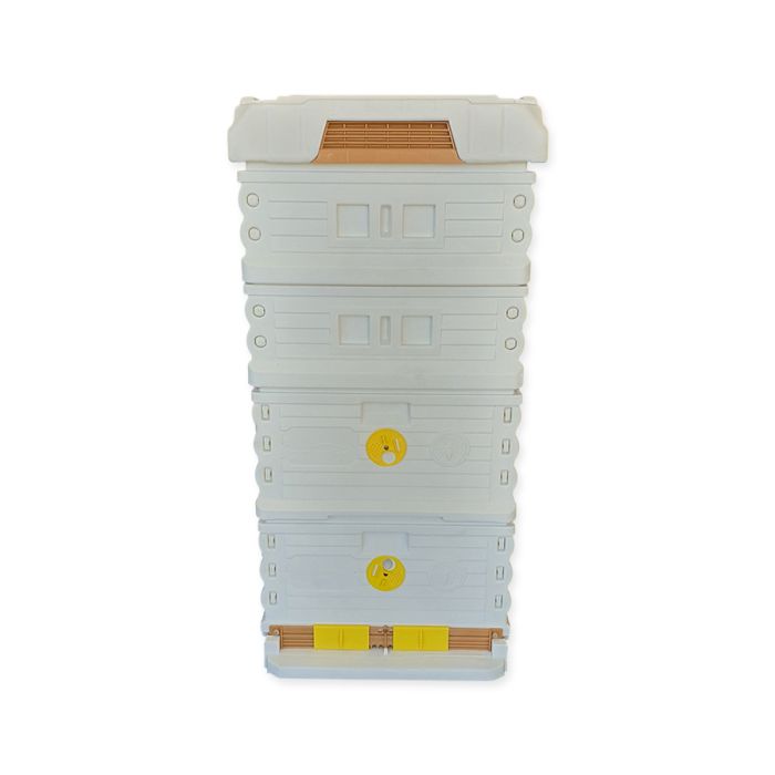 Apimaye 7F F/Depth Brood, F/Depth Super & Manley Supers (2) - LIGHT WEIGHT MAXI HIVE