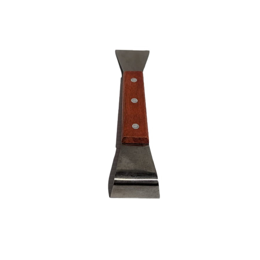 Hive Tool US Style with palm friendly wood grips